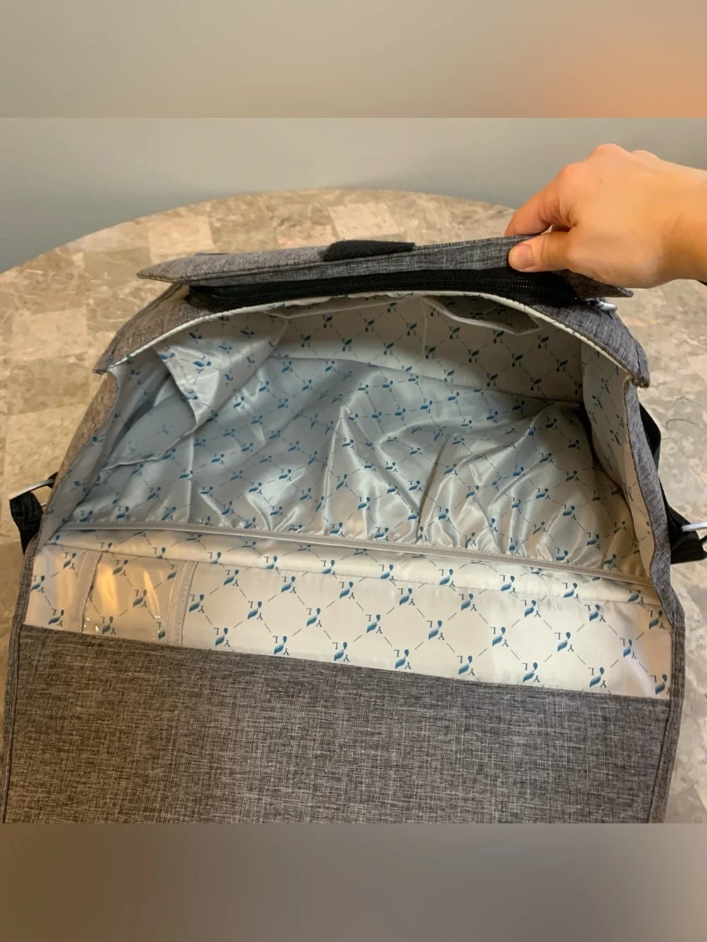 Young Living Rep Messenger Briefcase Bag Messenger Tote Stains